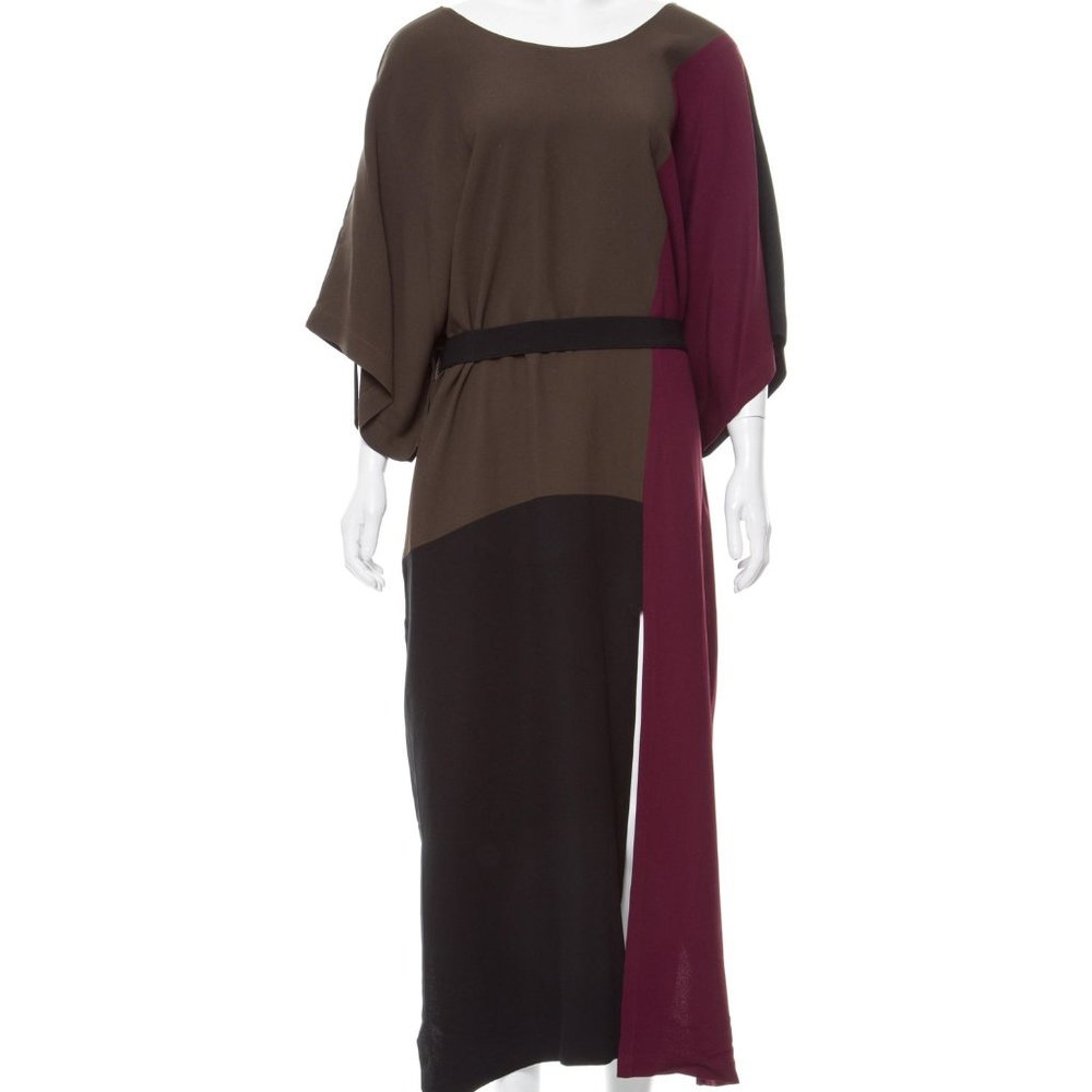 TOME Oversize Colorblock Dress